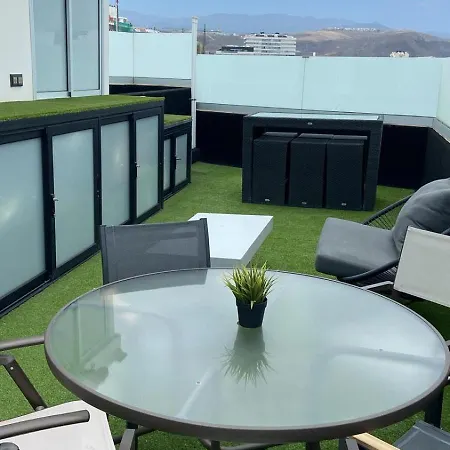 Penthouse Con Gran Terraza Y Jacuzzi Apartament