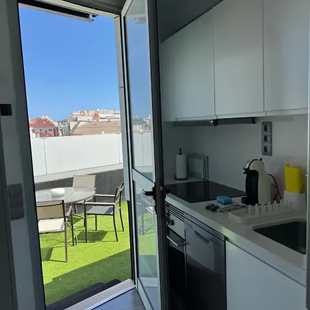 Atico Con Gran Terraza Apartman