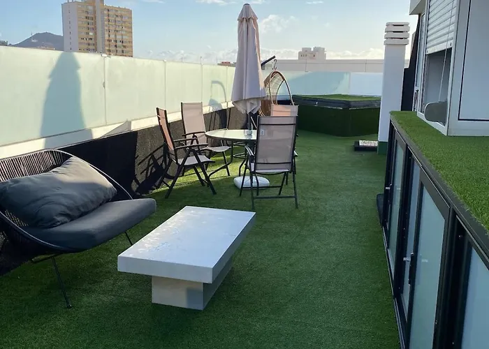 Con Gran Terraza Y Jacuzzi Privado 大加那利岛拉斯帕尔马斯