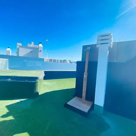 Lejlighed Apartamento Atico Gran Terraza Y Jacuzzi Cerca De La Playa *